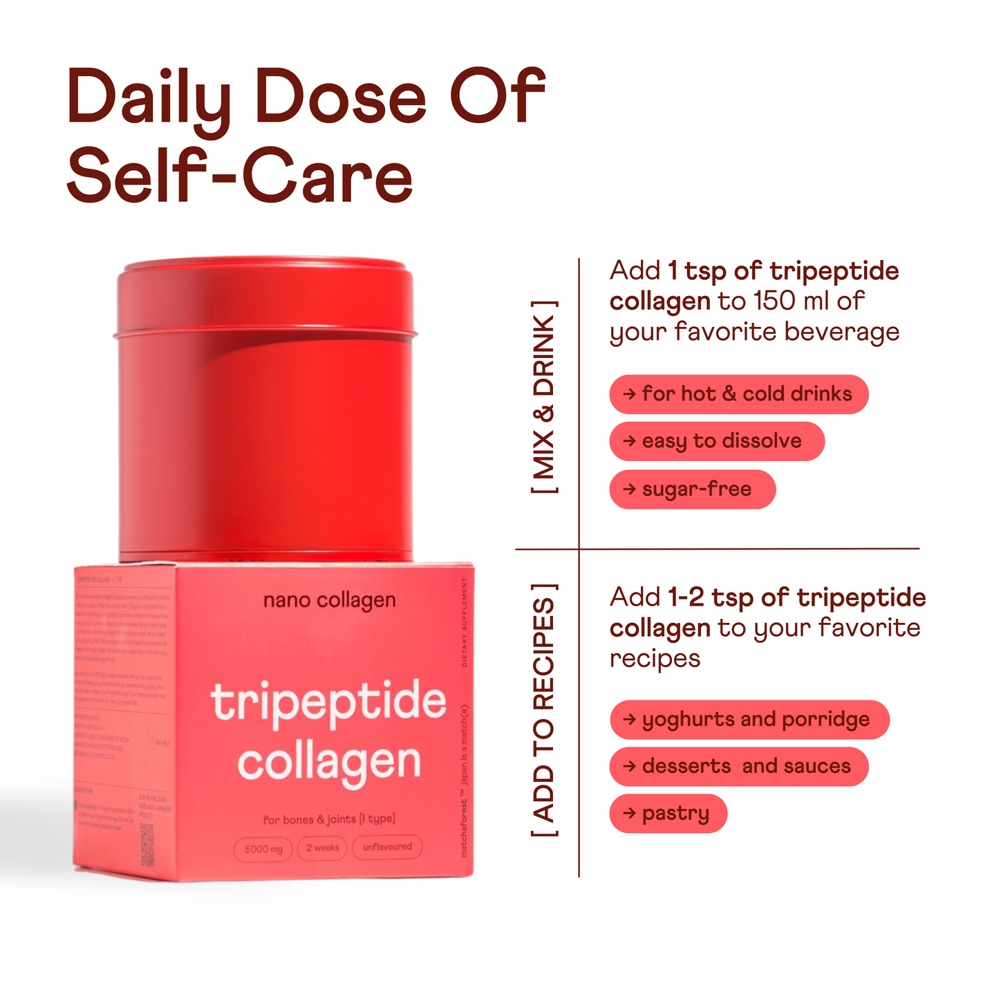 Collagen Tripeptide for bones + joins